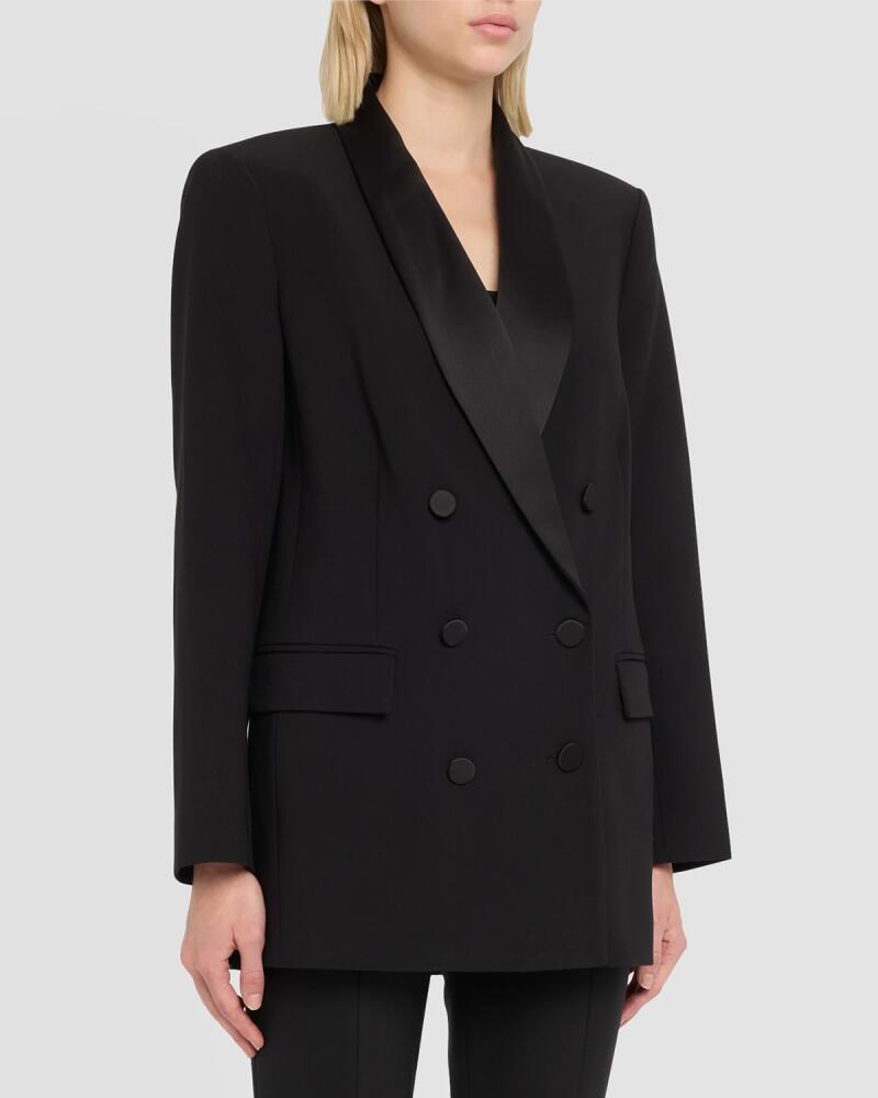 L'Agence Jayda Relaxed Double-Breasted Blazer Cover