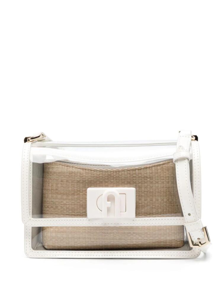 Furla mini Furla 1927 shoulder bag - White Cover