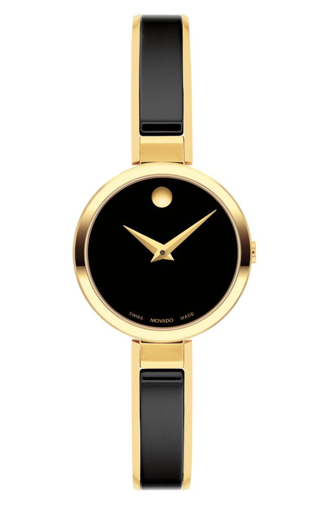 Movado Moda Bracelet Watch, 24mm in Black Cover