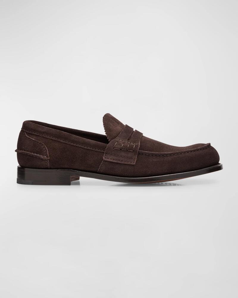 Church's Men's Pembrey Suede Penny Loafers Cover