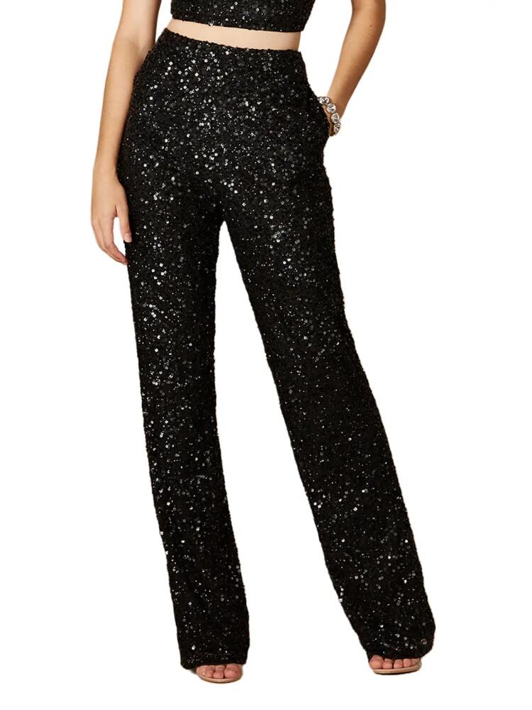 LARA New York Beaded Pants with Pockets in Black Cover