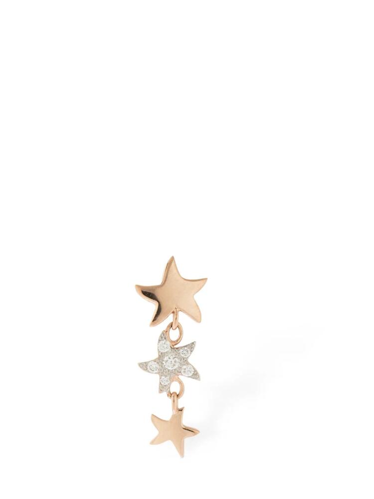 DODO 9kt & Diamond Star Mono Earring Cover