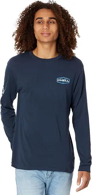 O'Neill Spare Parts Long Sleeve Tee (Navy 2) Men's Clothing Cover