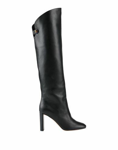 Skorpios Woman Boot Black Leather Cover