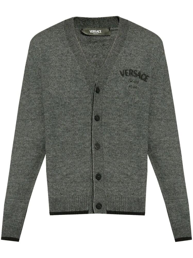 Versace Milano Stamp cardigan - Grey Cover