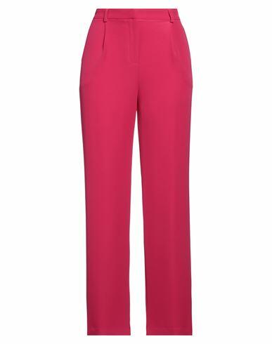 Soallure Woman Pants Fuchsia Polyester, Elastane Cover