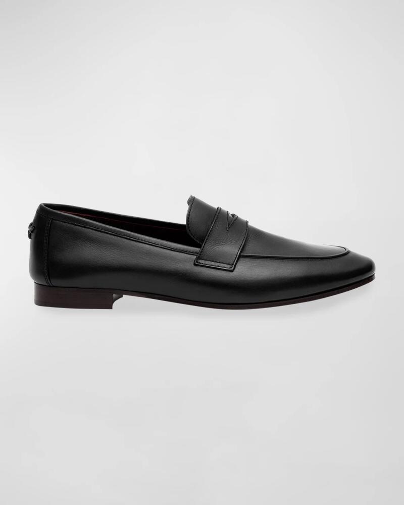 Bougeotte Flaneur Leather Flat Penny Loafers Cover