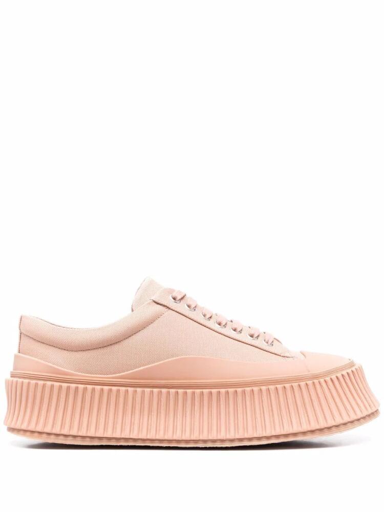 Jil Sander chunky-sole low-top sneakers - Pink Cover