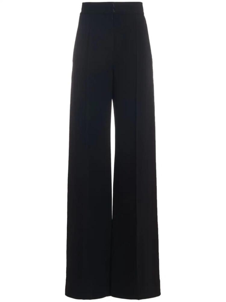 Another Tomorrow Doppio wide-leg trousers - Black Cover