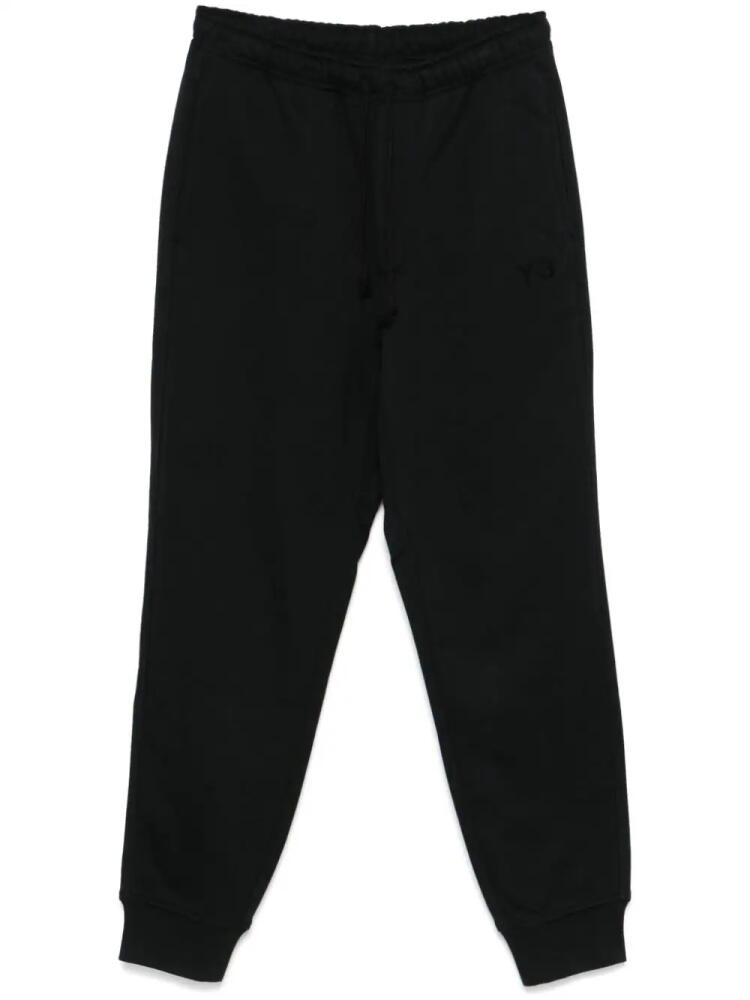 Y-3 x Adidas logo-print track pants - Black Cover