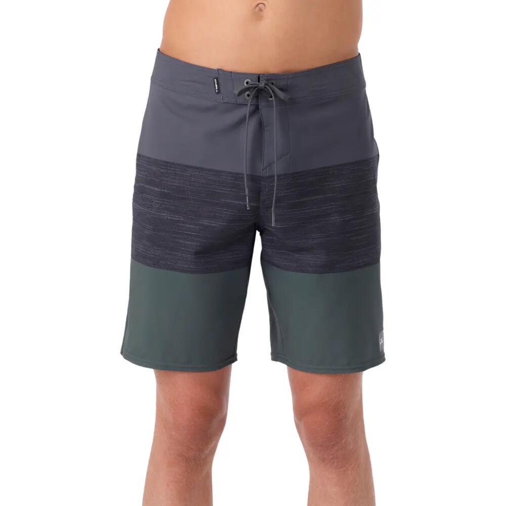 O'Neill Hyperfreak Heat Block Swim Trunks in Dark Olive Cover