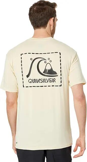 Quiksilver DNA Short Sleeve Surf Tee (Oyster White) Men's Swimwear Cover