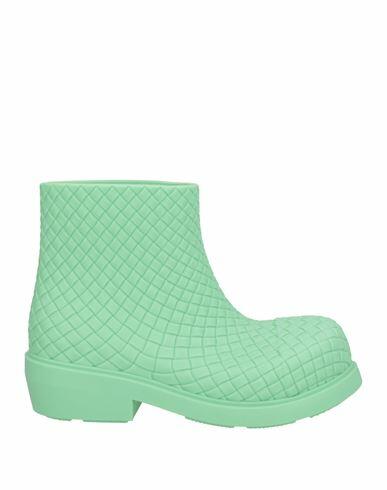 Bottega Veneta Woman Ankle boots Light green Rubber Cover