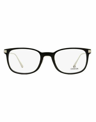 Omega Omega Rectangular Om5039 Eyeglasses Man Eyeglass frame Black Acetate, Metal Cover