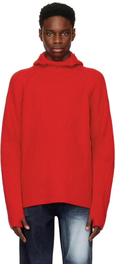 ADER error Red Clava Hoodie Cover