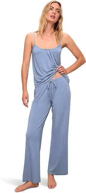 Eberjey Gisele - The Tencel Modal Cami Pants Pajama Set (Wedgewood) Women's Pajama Sets Cover