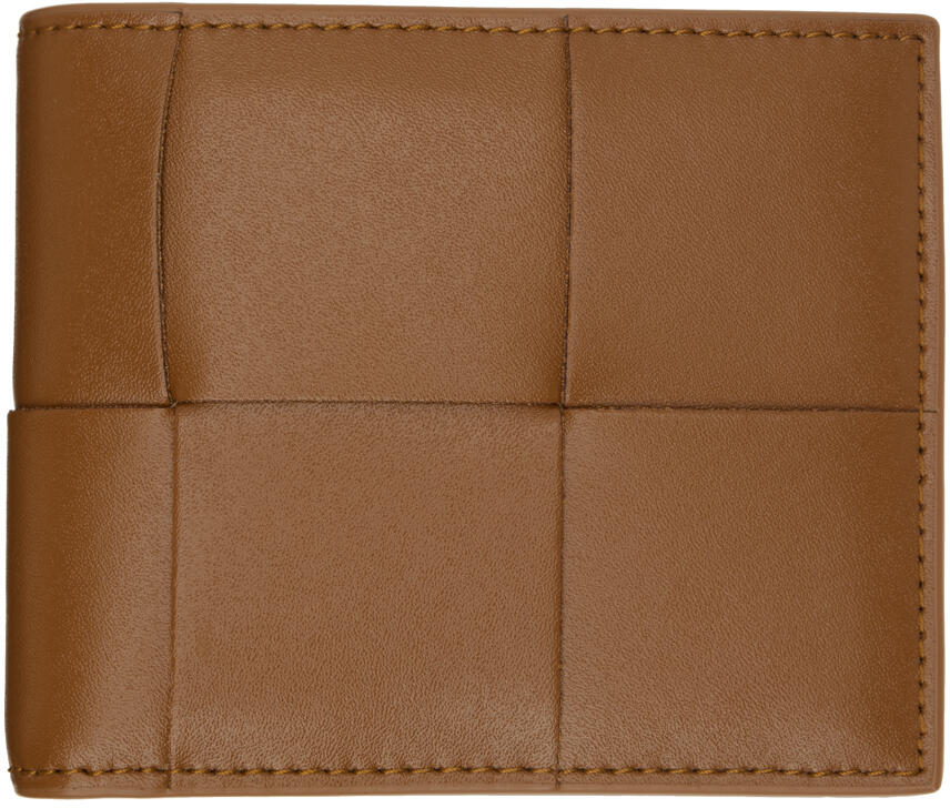 Bottega Veneta Tan Cassette Bi-Fold Wallet Cover