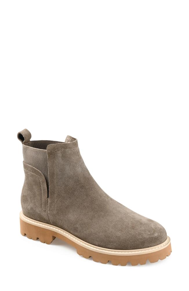 Journee Signature Bristol Chelsea Boot in Taupe Cover