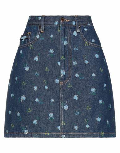 Marc Jacobs Woman Denim skirt Blue Cotton Cover