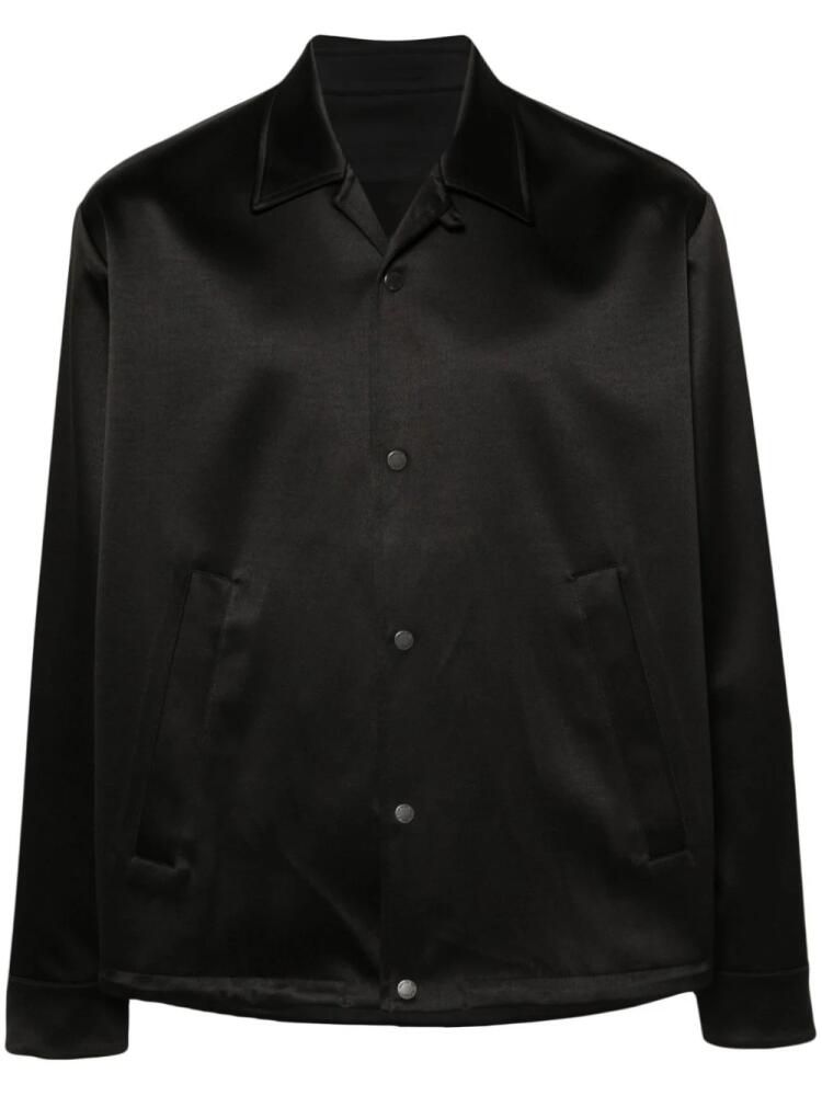 Neil Barrett long-sleeve shirt jacket - Black Cover