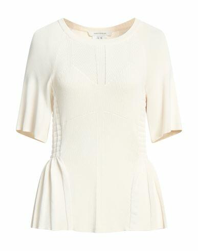 Cedric Charlier Woman Sweater Off white Viscose, Polyamide Cover