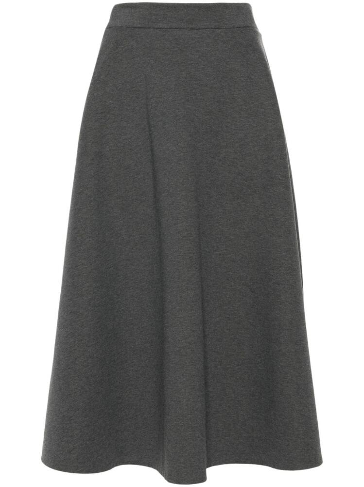 Brunello Cucinelli Circle midi skirt - Grey Cover