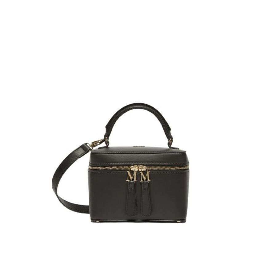 Max Mara Ladies Milk Leather Vanity Top-Handle Bag Cover