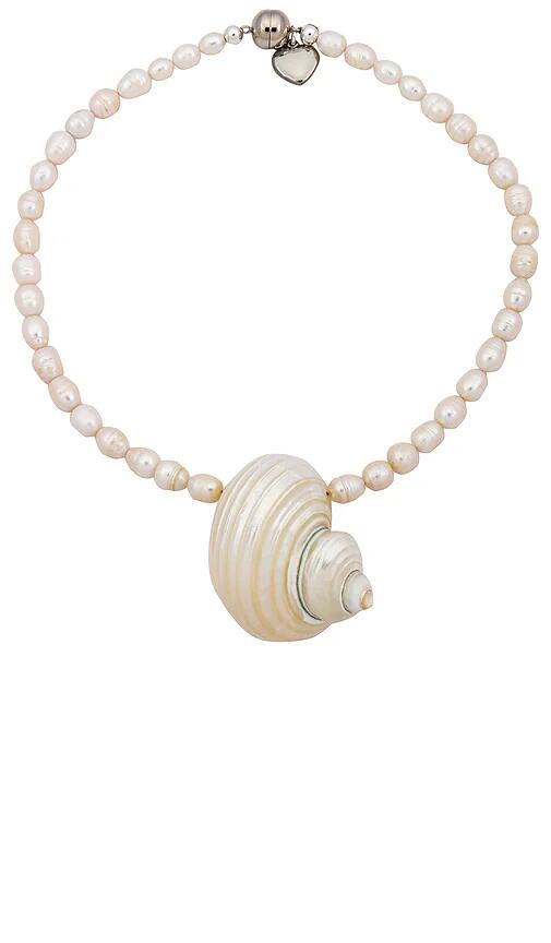 Julietta Mykonos Necklace in Ivory Cover