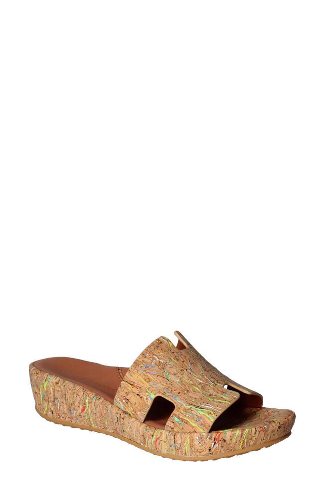 L'Amour des Pieds Catiana Platform Sandal in Bright Multi Cover