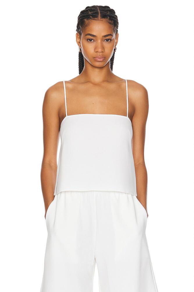 LESET Arielle Tank Top in White Cover