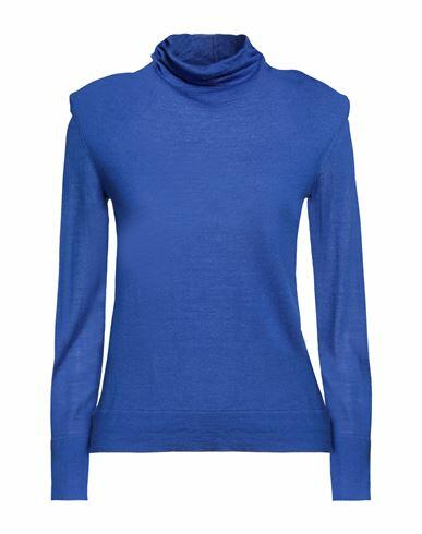 Emma & Gaia Woman Sweater Bright blue Wool Cover