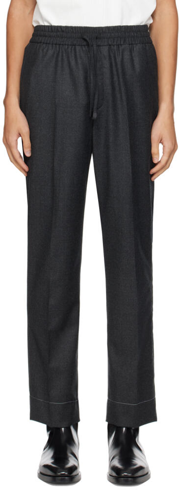 Brioni Gray Wool Trousers Cover