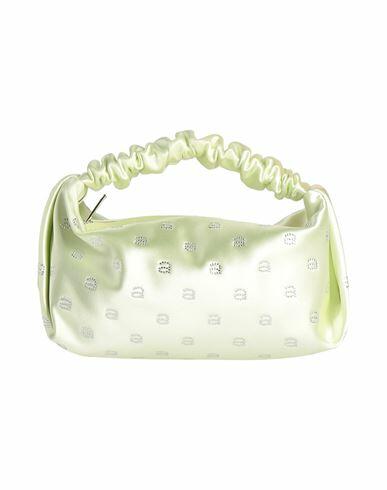 Alexander Wang Woman Handbag Light green Textile fibers Cover