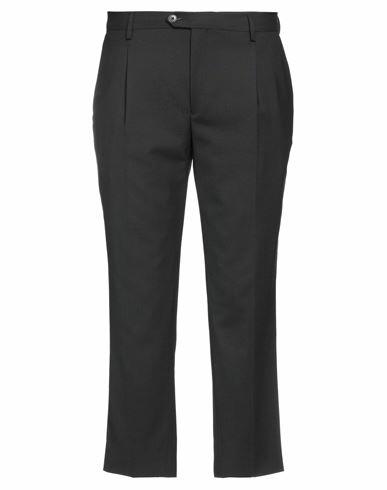 Brian Dales Man Pants Black Polyester, Wool, Elastane Cover