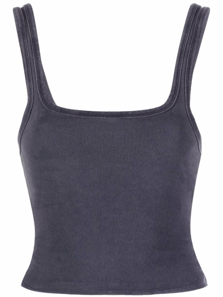 ENTIRE STUDIOS cropped tank top - Blue Cover