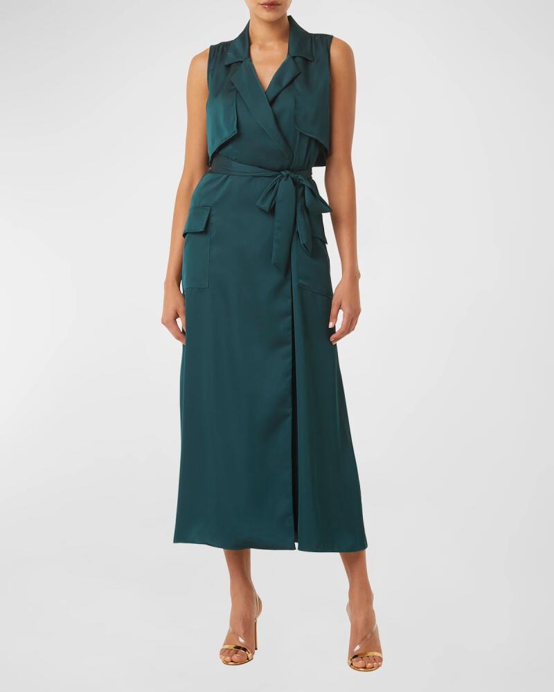 MISA Los Angeles Martika Sleeveless Tie-Waist Midi Dress Cover