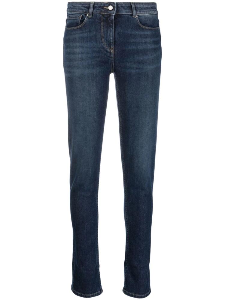 Fabiana Filippi mid-rise slim-cut jeans - Blue Cover