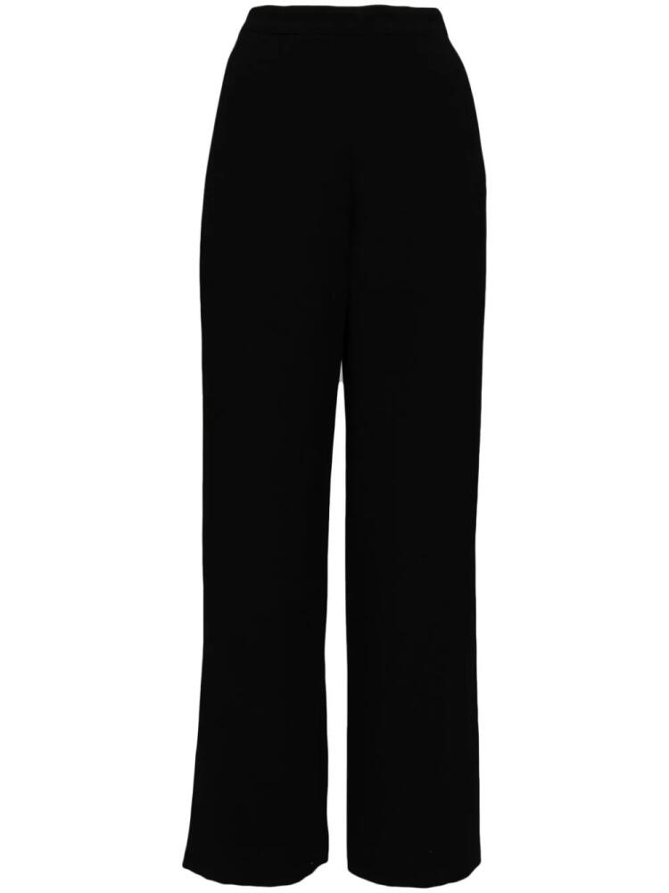 agnès b. side button and zip fastening trouser - Black Cover