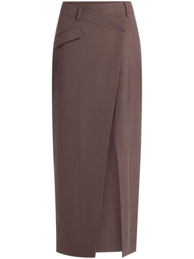 Anna Quan Mia midi skirt - Brown Cover