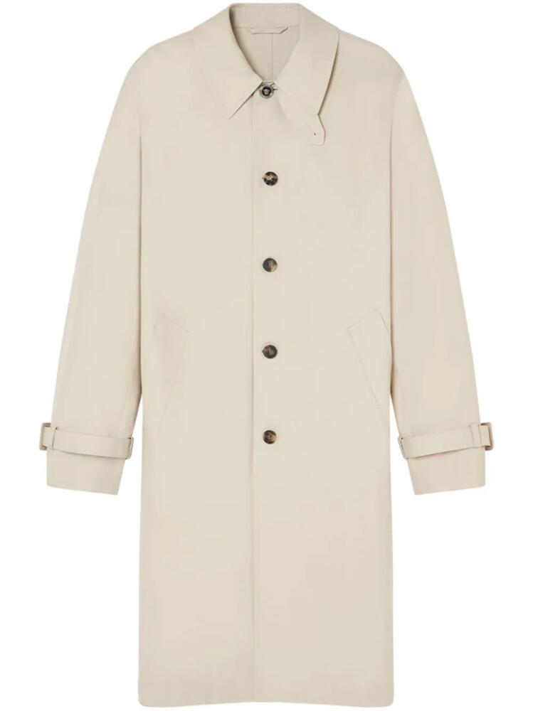 Versace Barrocco Sea trench coat - Neutrals Cover