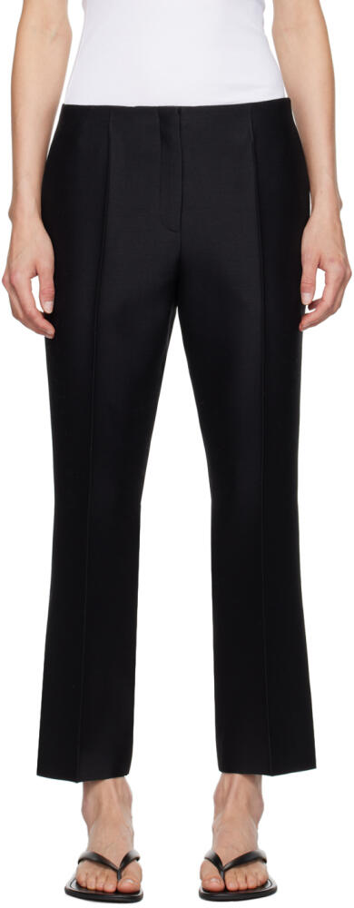 The Row Black Etoile Trousers Cover