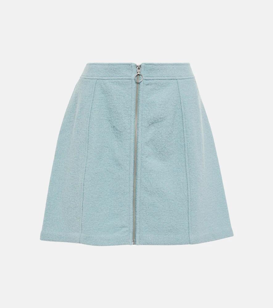 A. P.C. Alice boiled wool miniskirt Cover