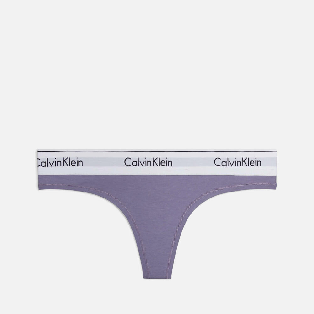 Calvin Klein Underwear Cotton-Blend Thong Cover