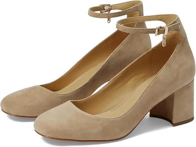 MICHAEL Michael Kors Perla Pump (Camel) Women's Shoes Cover