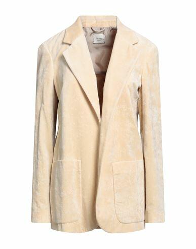 Alysi Woman Blazer Cream Cotton, Polyamide Cover