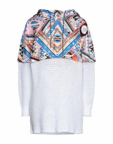 Pucci Woman Sweater Blue Polyester, Cotton Cover