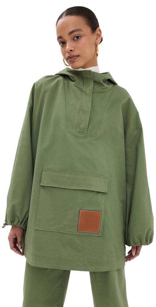 STAUD Deck Anorak Moss Cover