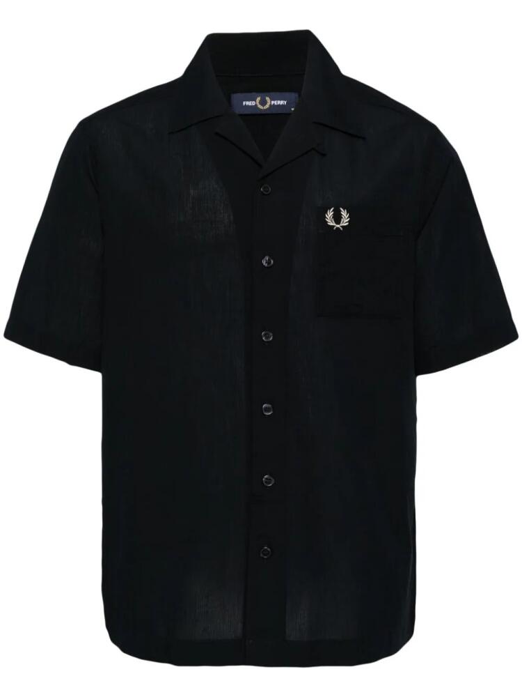 Fred Perry revere collar shirt - Blue Cover