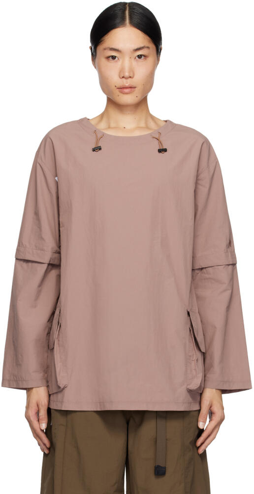 Archival Reinvent Pink Round Long Sleeve T-Shirt Cover