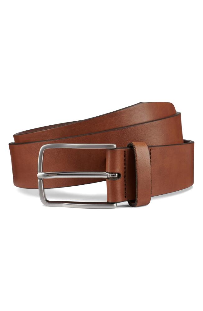 Allen Edmonds Broadway Avenue Leather Belt in Walnut Calfskin Cover